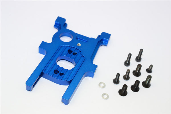 Traxxas XO-01 Supercar Aluminum Center Gear Box Mount - 1 Set Blue