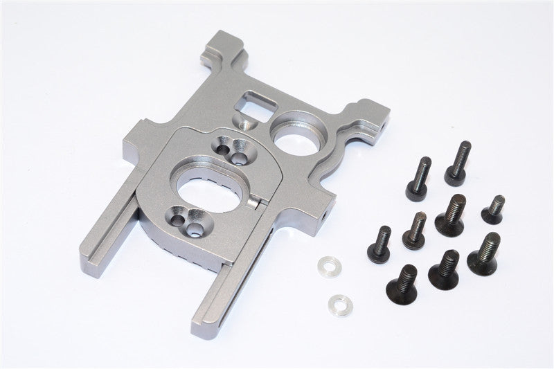 Traxxas XO-01 Supercar Aluminum Center Gear Box Mount - 1 Set Gray Silver