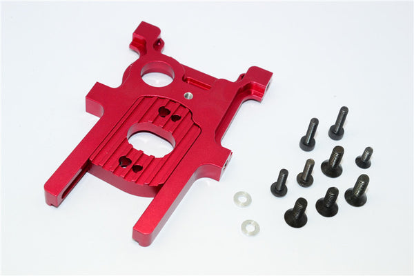 Traxxas XO-01 Supercar Aluminum Center Gear Box Mount - 1 Set Red