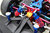 Traxxas XO-01 Supercar Aluminum Front/Rear Adjustable Spring Damper - 1Pr Set Blue