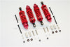 Traxxas XO-01 Supercar Aluminum Front/Rear Adjustable Spring Damper - 2Pr Set Red