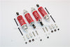 Traxxas XO-01 Supercar Aluminum Front/Rear Adjustable Spring Damper - 2Pr Set Silver