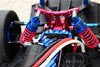 Traxxas XO-01 Supercar Aluminum Front/Rear Adjustable Spring Damper - 1Pr Set Blue