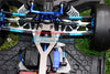 Traxxas XO-01 Supercar Aluminum Completed Tie Rod - 7Pcs Set Blue