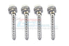 Traxxas XO-01 Aluminum Front+Rear Adjustable Magnet Body Posts (OD20mm Magnet) - 1 Set Gray Silver