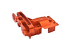 Aluminum 7075-T6 Rear Upper Bulkhead For 1:5 Traxxas X Maxx 8S 77086-4 / XRT 8S 78086-4 Monster Truck Upgrades - Orange