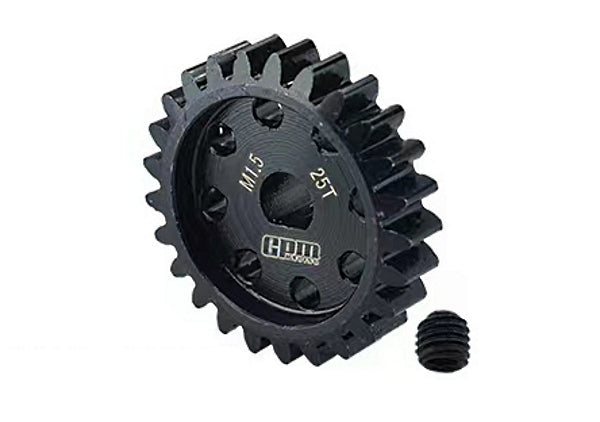 40Cr Steel Motor Gear 25T For 1:5 Traxxas X Maxx 6S / X Maxx 8S / XRT 8S Monster Truck Upgrades