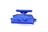 Aluminum 7075-T6 Receiver Box Cover With Electric Adjustment Bracket For 1:5 Traxxas X Maxx 6S / X Maxx 8S / XRT 8S Monster Truck Upgrades - Blue