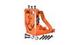 Aluminum 7075-T6 Quick Release Motor Base for 1:5 Traxxas X Maxx 6S / X Maxx 8S / XRT 8S Monster Truck Upgrades - Orange
