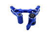 Aluminum 7075-T6 Front Steering Assembly For Traxxas 1:5 XRT 8S 78086-4 Monster Truck Upgrades - Blue