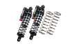 ALUMINUM 6061-T6 Front Or Rear L-Shape Piggy Back (Built-In Piston Spring) Adjustable Spring Dampers Shock Absorbers For Traxxas 1:5 XRT 8S Monster Truck 78086-4 Upgrades - Silver