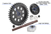 40Cr Carbon Steel M1.5 Spur Gear 35T + Motor Gear 27T For 1:5 Traxxas X Maxx 6S / X Maxx 8S / XRT 8S Monster Truck