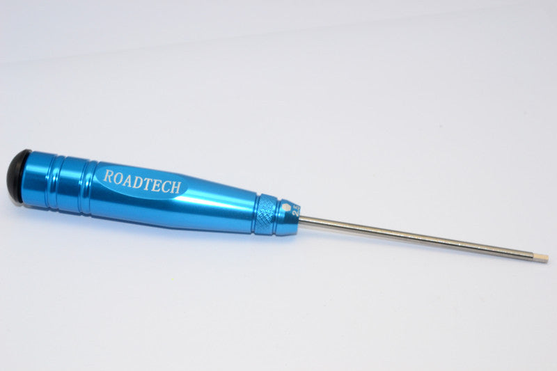 Aluminum Hex Screw Driver Of New Handle Design With 2.5mm Steel Long Pin - 1Pc Blue