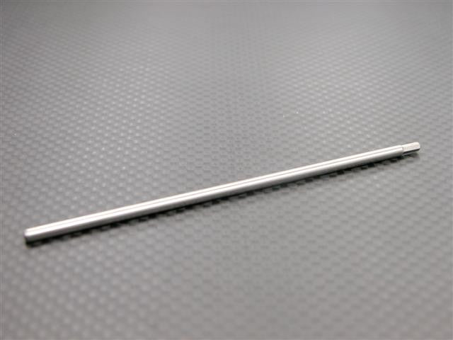 2.0mm Steel Long Pin For Hex Screw Driver - 1Pc Silver - JTeamhobbies