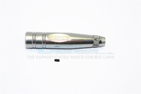 Aluminum Driver Handle New Design (Use With 1/16 Spring) - 1Pc Gray Silver