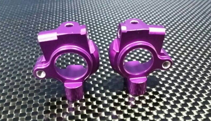 Tamiya XV-01 Aluminum Front C-Hub - 1Pr Purple