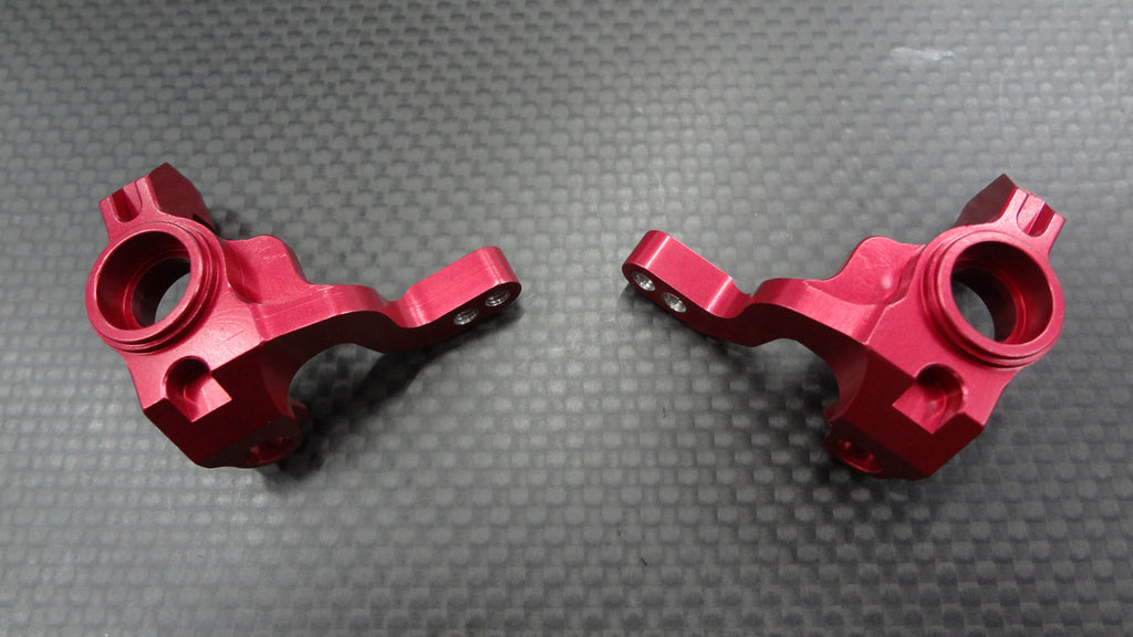 Tamiya XV-01 Aluminum Front Knuckle Arm - 1Pr Set Red