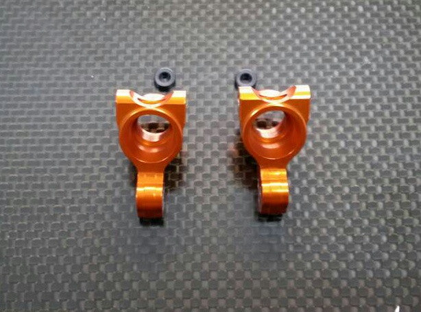 Tamiya XV-01 Aluminum Rear Knuckle Arm - 1Pr Set Orange