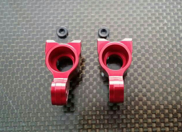 Tamiya XV-01 Aluminum Rear Knuckle Arm - 1Pr Set Red