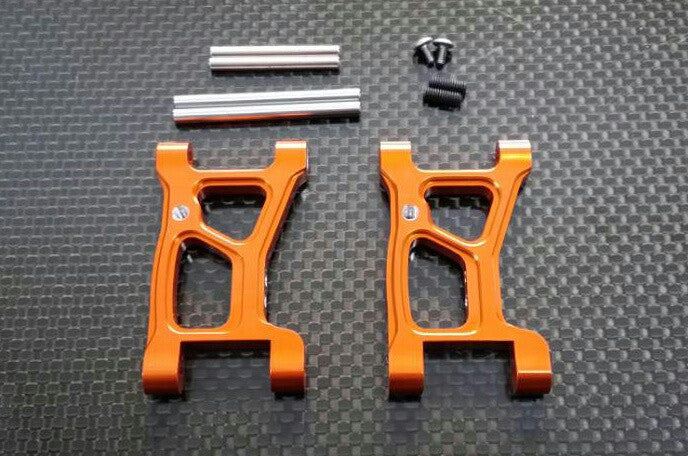 Tamiya XV-01 Aluminum Front Suspension Arm - 1Pr Set Orange