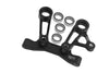 Aluminum 7075 Steering Arms And Steering Bridge For Tamiya 1:10 RC 4WD XV-02 PRO 58707 Upgrades - Black