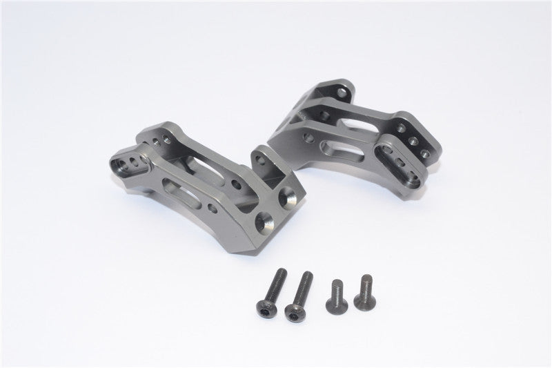 Axial Yeti Aluminum Chassis Components - 1Pr Set Gray Silver