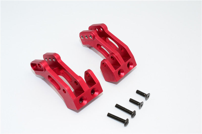 Axial Yeti Aluminum Chassis Components - 1Pr Set Red