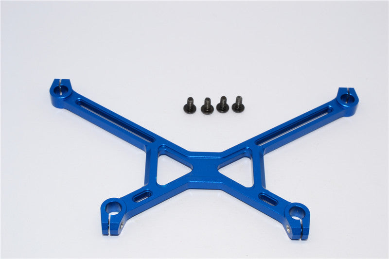 Axial Yeti Aluiminium Battery Holder - 1Pc Set Blue