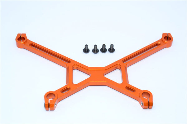 Axial Yeti Aluiminium Battery Holder - 1Pc Set Orange