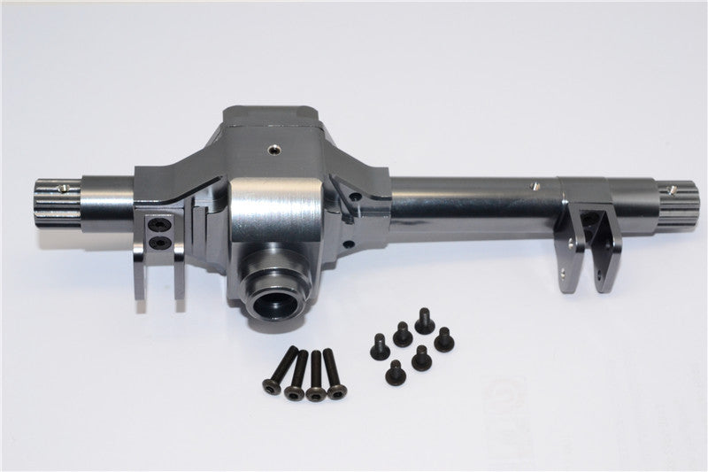 Axial Yeti Aluminum Rear Axle Housing - 1 Set Gray Silver