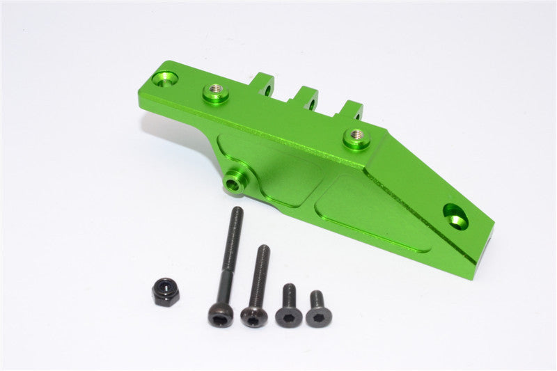 Axial Yeti Aluminum Rear Axle Mount - 1Pc Set Green