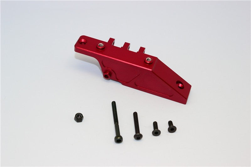 Axial Yeti (AX90026) & Yeti SCORE (AX90050, AX90068) Aluminum Rear Axle Mount - 1Pc Set Red