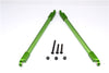 Axial Yeti & RR10 Bomber Aluminum Rear Upper Chassis Link Parts - 1Pr Set Green