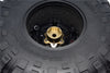 Axial Yeti, Exo, Wraith & SCX10 Aluminum 2.2 Wheel Hub Adapters (14mm Thickness) - 1Pr Set Blue