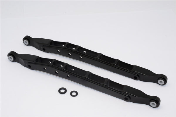 Axial SMT10 Grave Digger (AX90055) Aluminum Front/Rear Lower Chassis Link  Parts - 1Pr Set Black