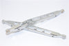 Axial Yeti & RR10 Bomber Aluminum Rear Lower Chassis Link Parts - 1Pr Silver