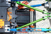 Axial Yeti (AX90026) & Yeti SCORE (AX90050, AX90068) Aluminum Rear Adjustable Chassis Rod - 1Pr Set Orange