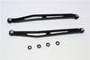 Axial SMT10 Grave Digger (AX90055) Aluminum Front/Rear Upper Chassis Link  Parts - 1Pr Set Black