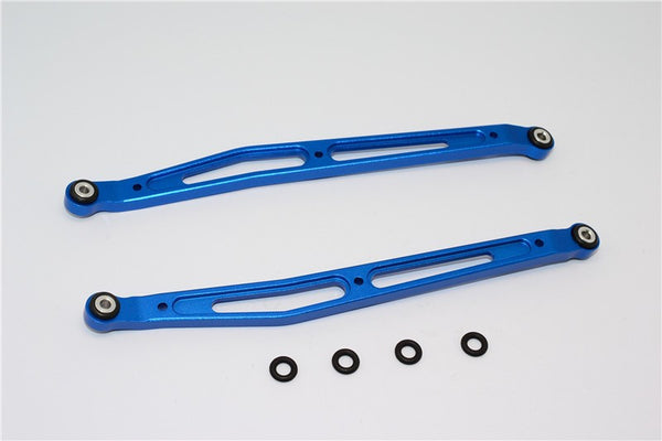 Axial SMT10 Grave Digger (AX90055) Aluminum Front/Rear Upper Chassis Link  Parts - 1Pr Set Blue