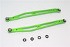Axial SMT10 Grave Digger (AX90055) Aluminum Front/Rear Upper Chassis Link  Parts - 1Pr Set Green