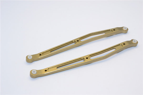 Axial Yeti & RR10 Bomber Aluminum Rear Upper Chassis Link Parts - 1Pr Set Titanium
