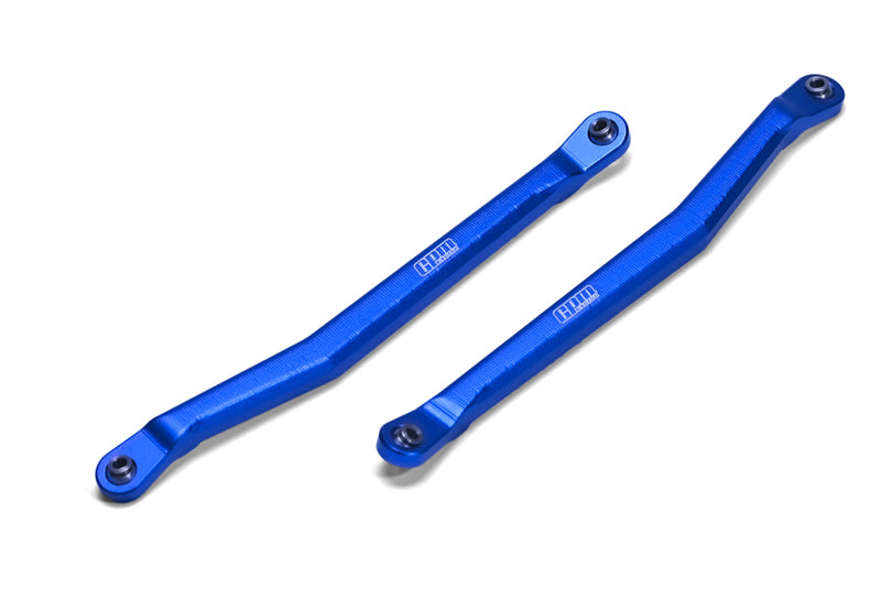Aluminum 6061 Rear Chassis Links For Axial 1:10 Yeti 4WD Rock Racer - Blue
