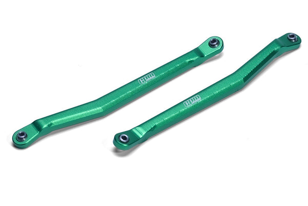 Aluminum 6061 Rear Chassis Links For Axial 1:10 Yeti 4WD Rock Racer - Green
