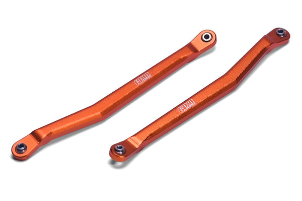 Aluminum 6061 Rear Chassis Links For Axial 1:10 Yeti 4WD Rock Racer - Orange