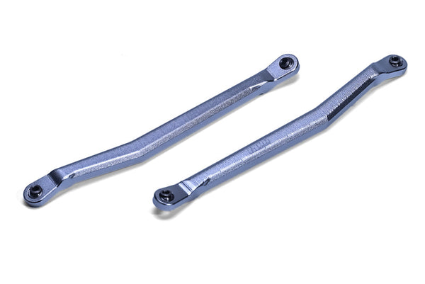 Aluminum 6061 Rear Chassis Links For Axial 1:10 Yeti 4WD Rock Racer - Silver