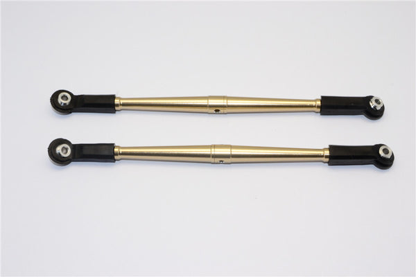 Axial Yeti Aluminum Rear Upper Chassis Link Parts With Plastic Ends - 1Pr Titanium