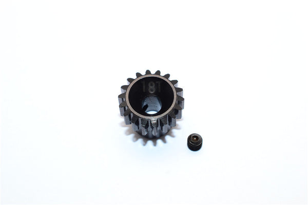 Axial Yeti & Yeti XL Steel #45 Pinion Gear 32 Pitch 18T - 1Pc Set Black