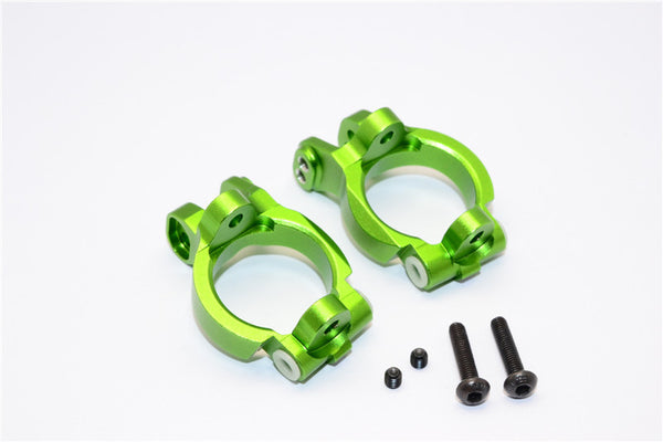 Axial Yeti Aluminimum Front C-Hub - 1Pr Set Green