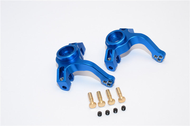 Axial Yeti Aluminum Front Knuckle Arm - 1Pr Set Blue