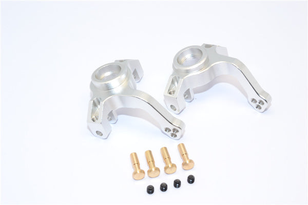 Axial Yeti Aluminum Front Knuckle Arm - 1Pr Set Silver